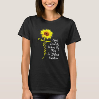 Jesus Sonnenblumengeist führt mich dahin, wo mein  T-Shirt