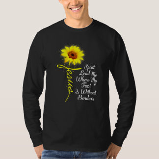 Jesus Sonnenblumengeist führt mich dahin, wo mein  T-Shirt