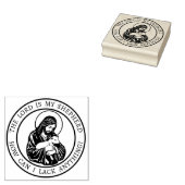 Jesus Sorgender Hirte Gummistempel (Stempel)
