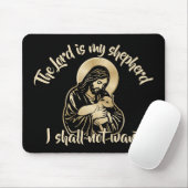 Jesus Sorgender Hirte Mousepad (Mit Mouse)