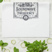 Jesus Soundwave Frequenz Jesus Soundwave Frequenz Geschirrtuch (Gefaltet)