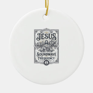 Jesus Soundwellen Frequenz Jesus Soundwellen Frequ Keramik Ornament