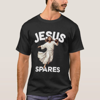 Jesus spares Funny Christlich Christ Gutter Bowlin T-Shirt