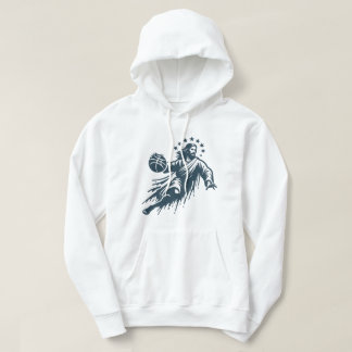 Jesus spielt Basketball Christlicher Glaube Sport Hoodie