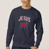 JESUS - Sport Hoops - Christlich Sweatshirt (Vorderseite)