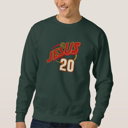 JESUS - Sports 20 - Christian Sweatshirt (Vorderseite)