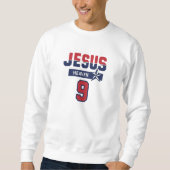 JESUS - Sports 9 - Christian Sweatshirt (Vorderseite)