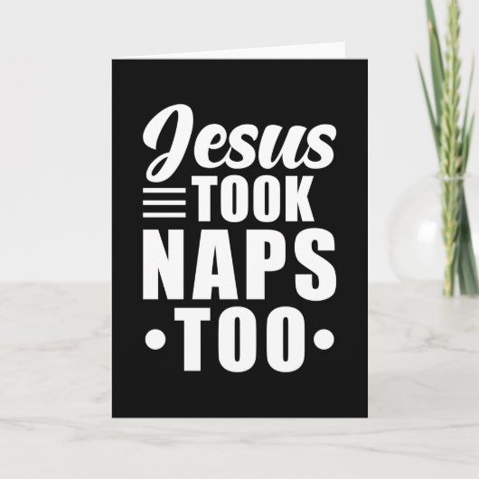 Jesus Sprichwort Funny Karte (Vorderseite)