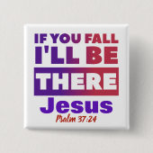 Jesus - Square Button (Vorderseite)