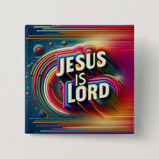 Jesus Square Button (Vorderseite)