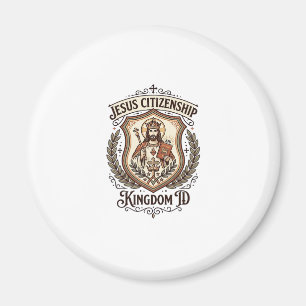 Jesus Staatsbürgerschaft Königreich ID Jesus Staat Magnet