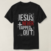 Jesus Stach noch nie den Christlichen Wrestling Gl T-Shirt (Design vorne)