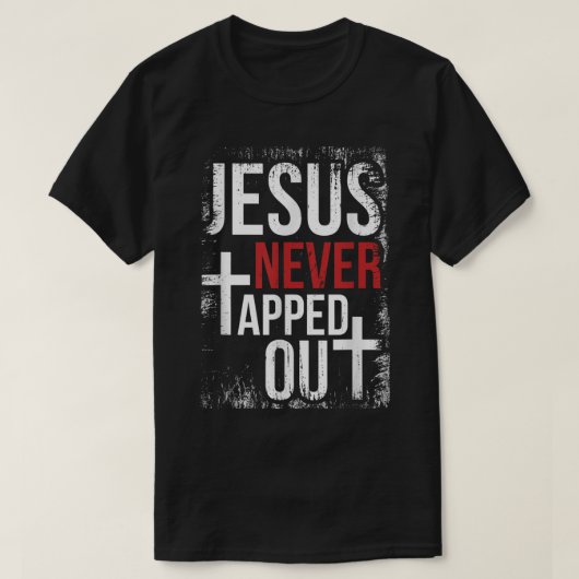 Jesus Stach noch nie den Christlichen Wrestling Gl T-Shirt (Design vorne)