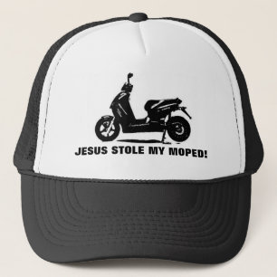 JESUS STAHL MEIN MOPED! TRUCKERKAPPE