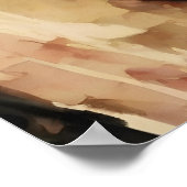 Jesus starb am Kreuz Poster (Ecke)