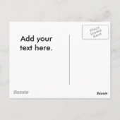 Jesus starb am Kreuz Postkarte (Rückseite)