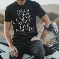 Jesus starb für mich | Christliches ästhetisches A