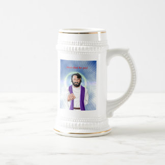 Jesus starb für Sie, Jesus starb für Sie Bierglas