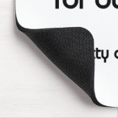 Jesus starb für unsere Sünden Christlich Mousepad (Ecke)