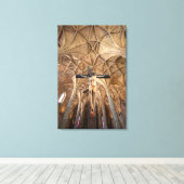 Jesus Statue im Dom, Innern Leinwanddruck (Insitu (Holzboden))