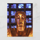 Jesus Statue, Kaiser-Wilhelm-Gedenkkirche Postkarte (Vorderseite)