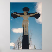 Jesus Statue Poster (Vorne)
