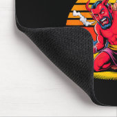 Jesus steht hinter dir, christlicher Glaube Mousepad (Ecke)