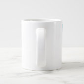 Jesus Stein Jumbo-Tasse (Rückseite)