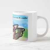 Jesus Stein Jumbo-Tasse (Rechts)