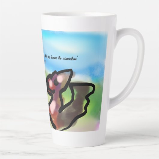 Jesus Stein Milchtasse (Rechts)