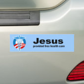 Jesus stellte freies Gesundheitswesen zur Autoaufkleber (Auf Auto)