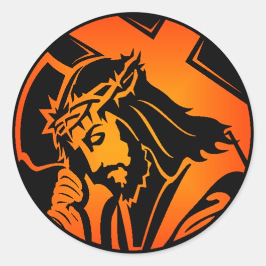 Jesus Sticker (Vorderseite)