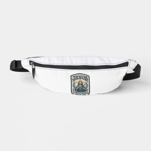 Jesus Stickpatch sieht Jesus besticktes Patch Bauchtasche (Vorderseite)