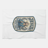 Jesus Stickpatch sieht Jesus besticktes Patch Geschirrtuch (Horizontal)