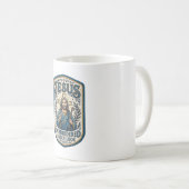 Jesus Stickpatch sieht Jesus besticktes Patch Kaffeetasse (VorderseiteRechts)
