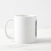 Jesus Stickpatch sieht Jesus besticktes Patch Kaffeetasse (Links)