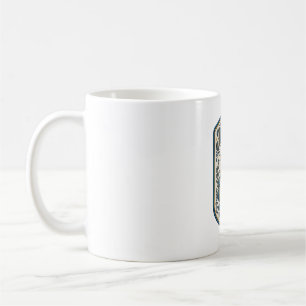 Jesus Stickpatch sieht Jesus besticktes Patch Kaffeetasse