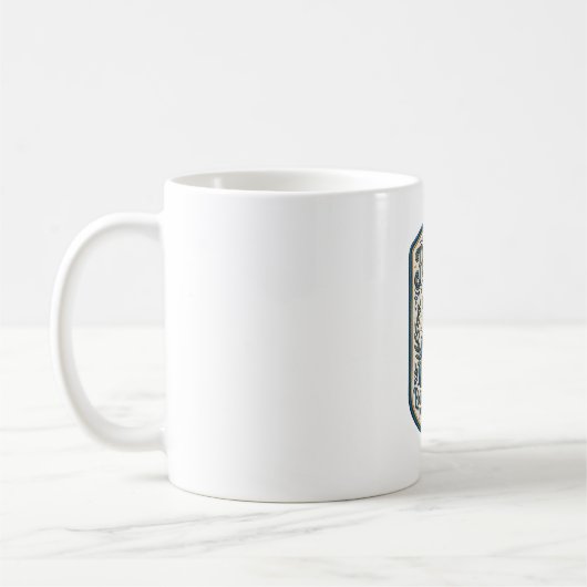 Jesus Stickpatch sieht Jesus besticktes Patch Kaffeetasse (Links)