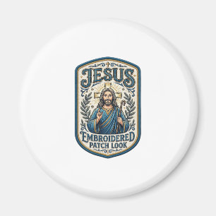 Jesus Stickpatch sieht Jesus besticktes Patch Magnet