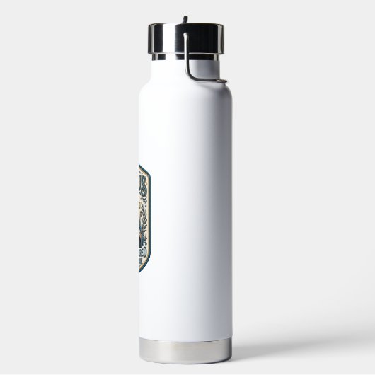 Jesus Stickpatch sieht Jesus besticktes Patch Trinkflasche (Links)