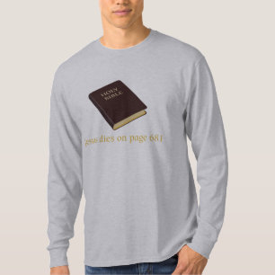 Jesus stirbt auf Seite 681 T-Shirt