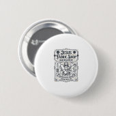 Jesus Stoff Shop Kurzwaren Jesus Stoff Shop H Button (Vorne & Hinten)