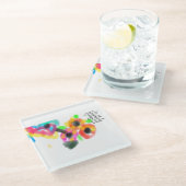 Jesus stronghold glasuntersetzer (Schrägansicht)