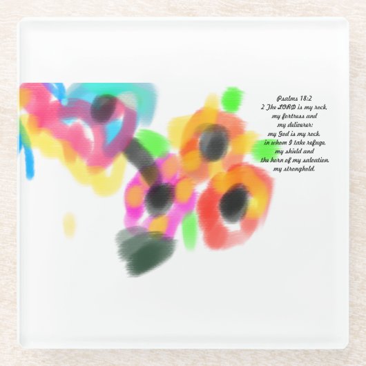 Jesus stronghold glasuntersetzer (Vorderseite)