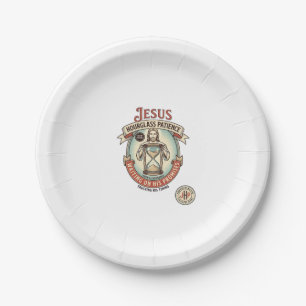Jesus Stundenglas Geduld Jesus Stundenglas Geduld  Pappteller