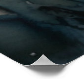 Jesus sucht Richtung vom Vater Poster (Ecke)