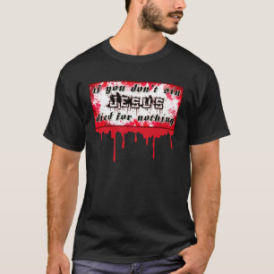 Jesus Sünde #5 echter Metalhead-Ketzerei Moshpit M T-Shirt