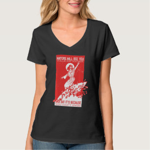 Jesus surfen Christliches Zitat Funny Christians T-Shirt