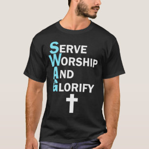 Jesus SWAG dient der Verehrung und verherrlicht di T-Shirt