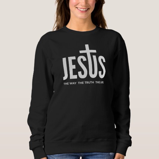 Jesus Sweatshirt (Vorderseite)